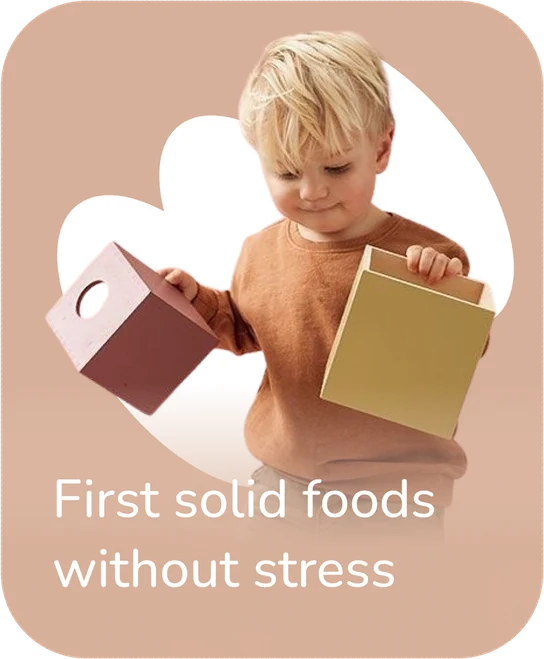 First solid foods without stress